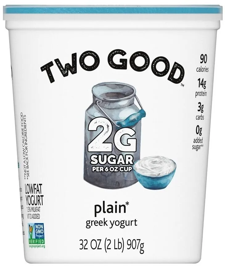 Two Good Plain Yogurt-Cultured Ultra-Filtered Milk