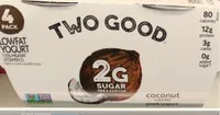 Two Good Coconut Yogurt-Cultured Ultra-Filtered Milk