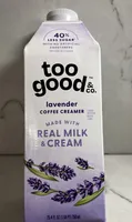 Lavender coffee creamer