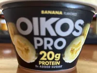 Oikos Pro Banana Flavored Yogurt