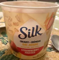Yogourt Silk Crémeux à l'Avoine et Fraises Sans Gluten