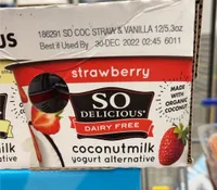 So dairy free yogurt alternative