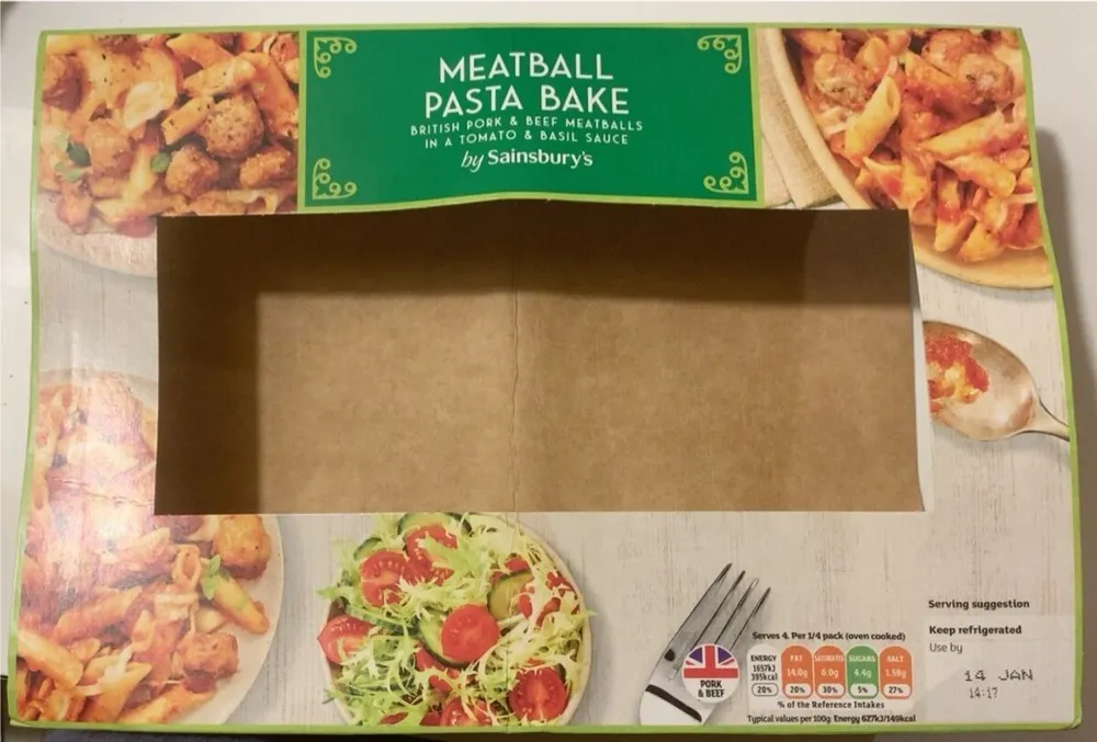 Meatball Pasta Bake