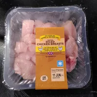 Diced Chicken Breasts
