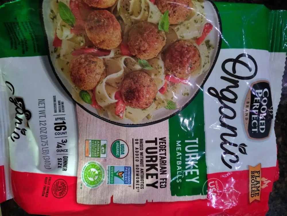 Organic Turkey Meatballs - GAP