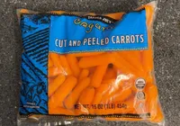 Trader Joe's Organics Peeled Carrots
