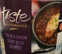French onion soup with gruyere