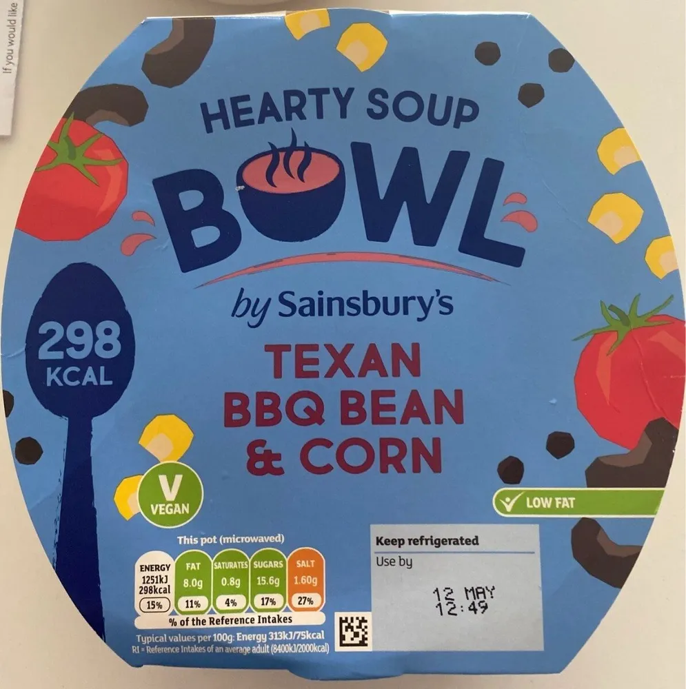 Hearty soup bowl