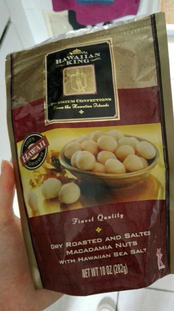 Dry Roasted and Salted Macadamia Nuts