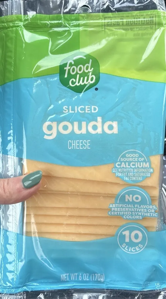 Gouda Cheese Deli-Style Sliced