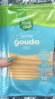 Gouda Cheese Deli-Style Sliced