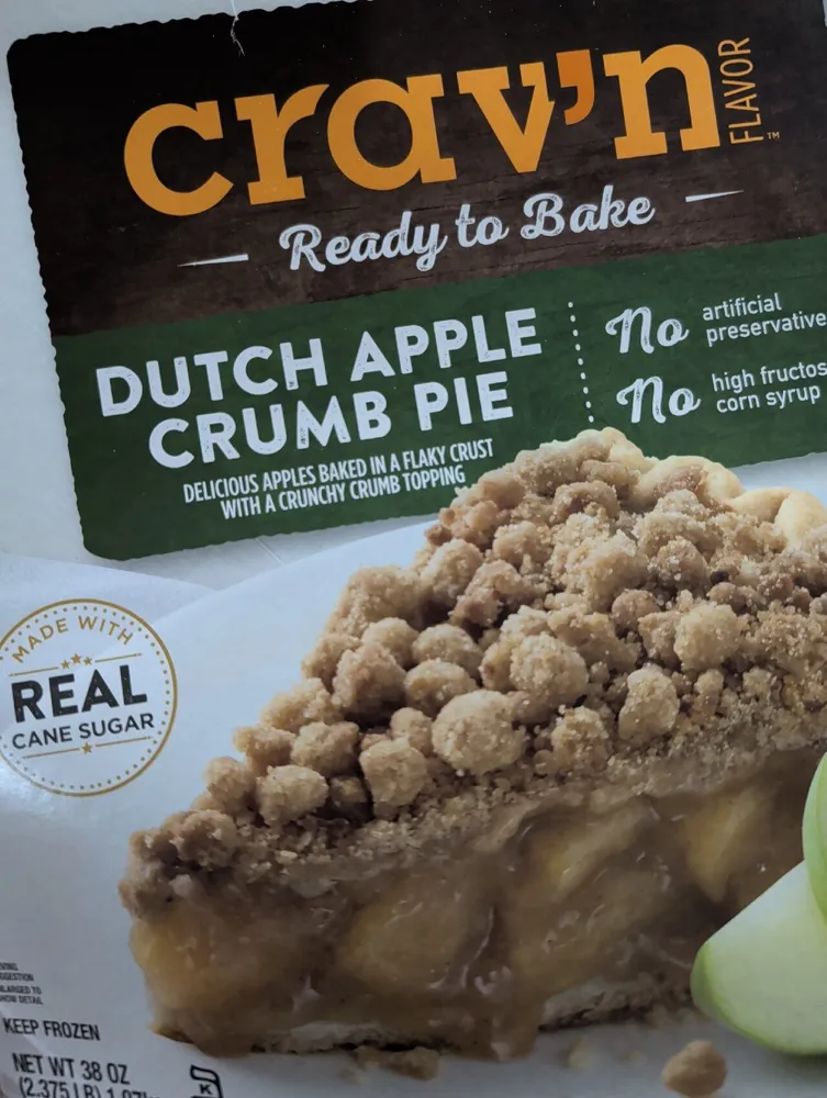 Dutch Apple Crumb Pie