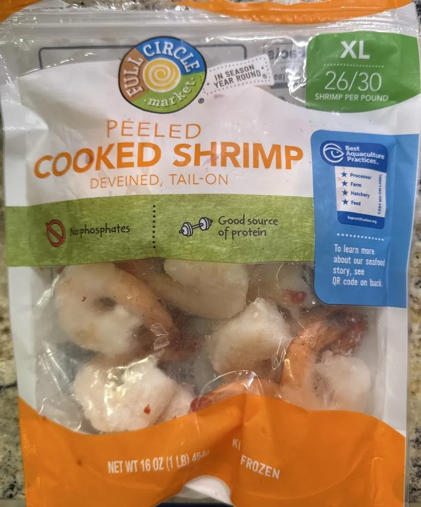 Cooked Shrimp