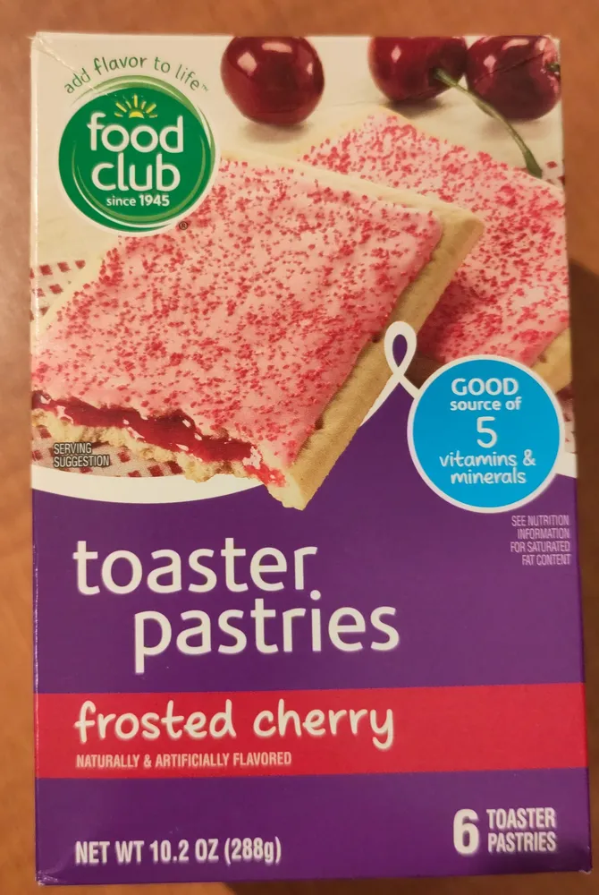 Toaster Pastries, Frosted Cherry