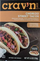 Chorizo Street Tacos