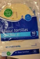 Authentic flour Tortillas