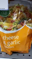 Cheese & garlic restaurant style croutons, cheese & garlic