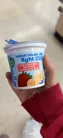 NONFAT YOGURT light STRAWBERRY BANANA