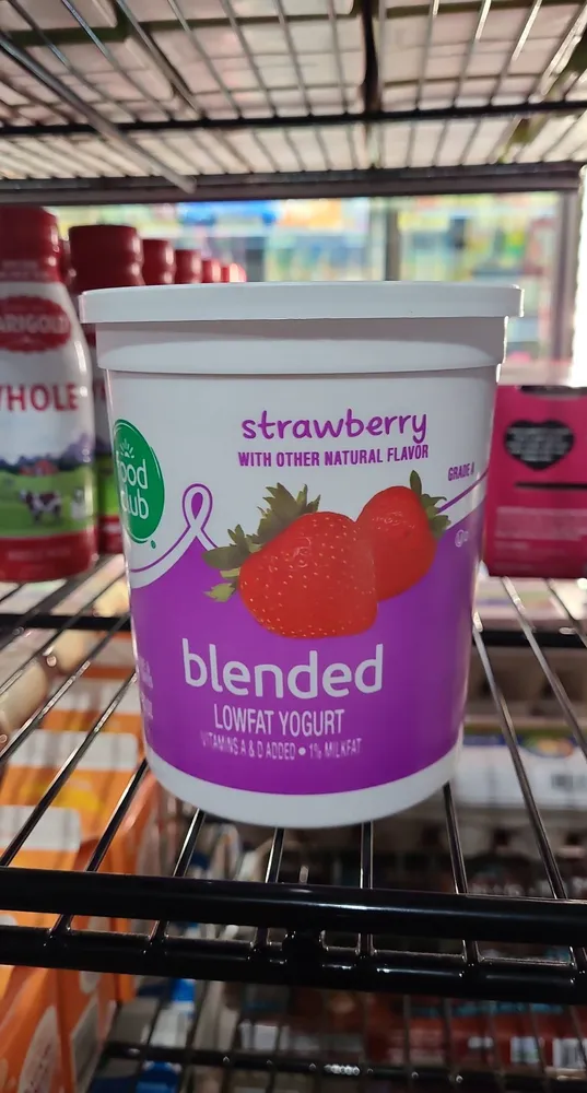 FOOD CLUB / LF / STRAWBERRY/ 32 OZ