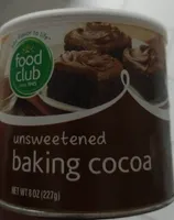 unsweetened baking cocoa