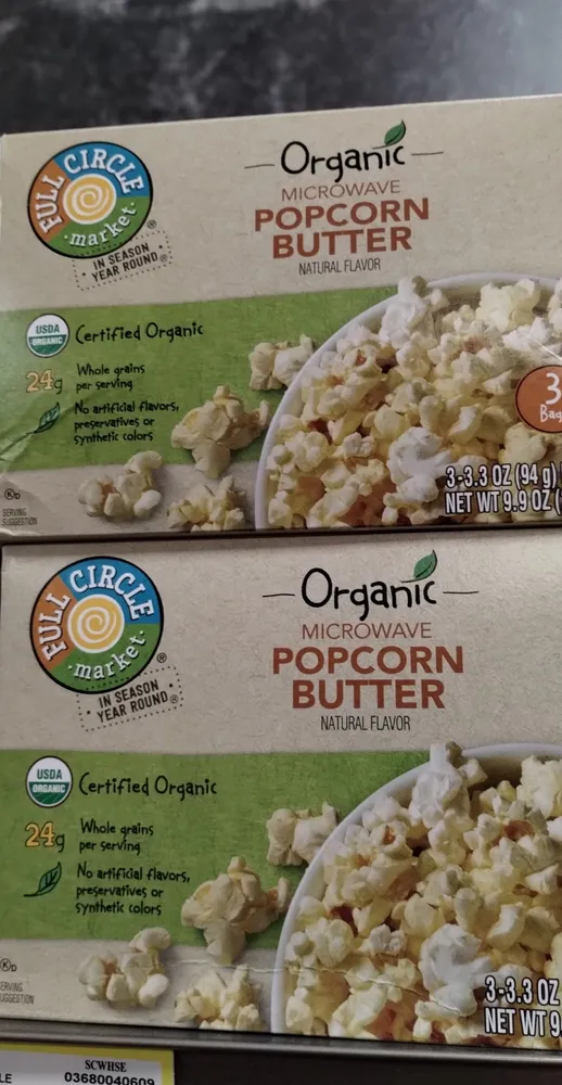 Microwave Butter Popcorn
