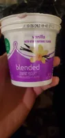 Vanilla blended lowfat yogurt, vanilla