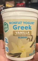 Nonfat Yogurt Greek Vanilla