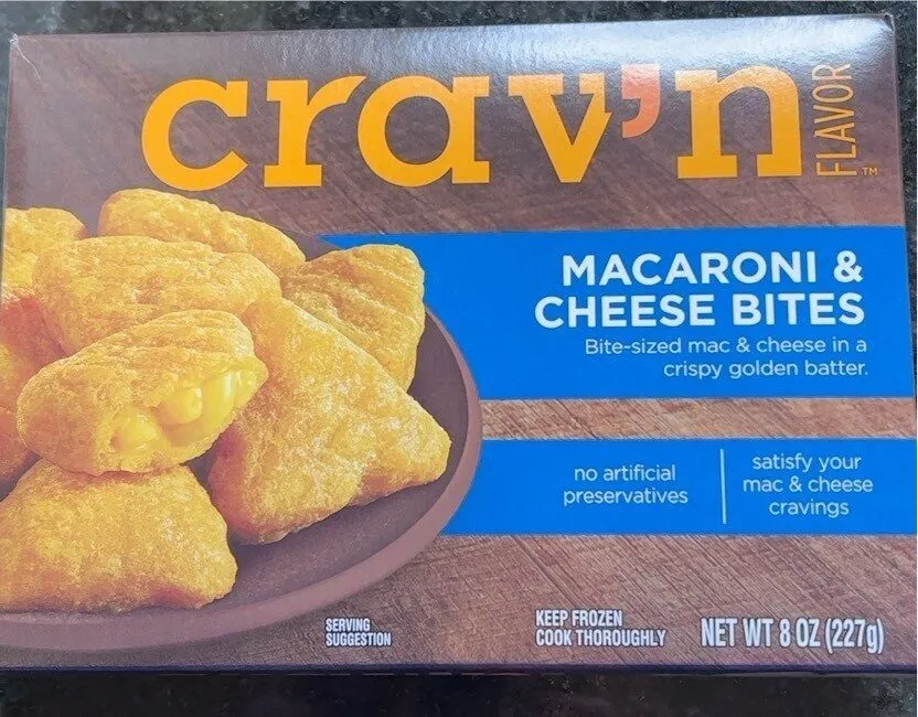 Macaroni and cheese bites