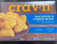 Macaroni and cheese bites