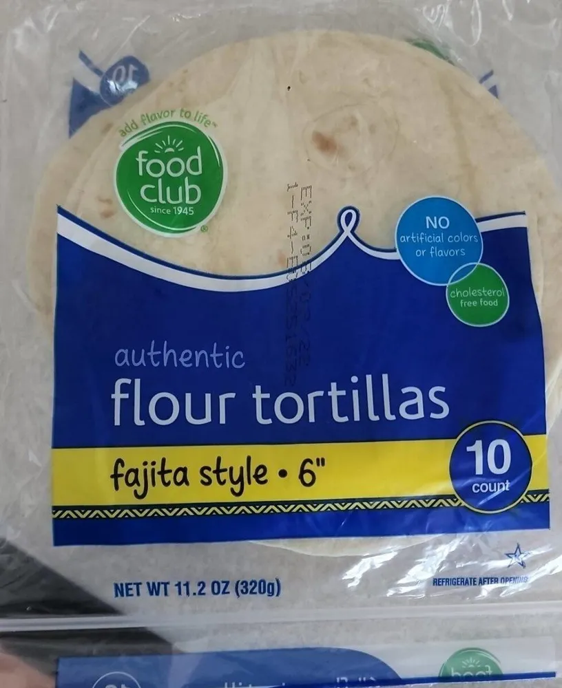 soft flour tortillas