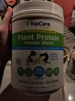Plant Protein Powder Blend Vanilla Flavor