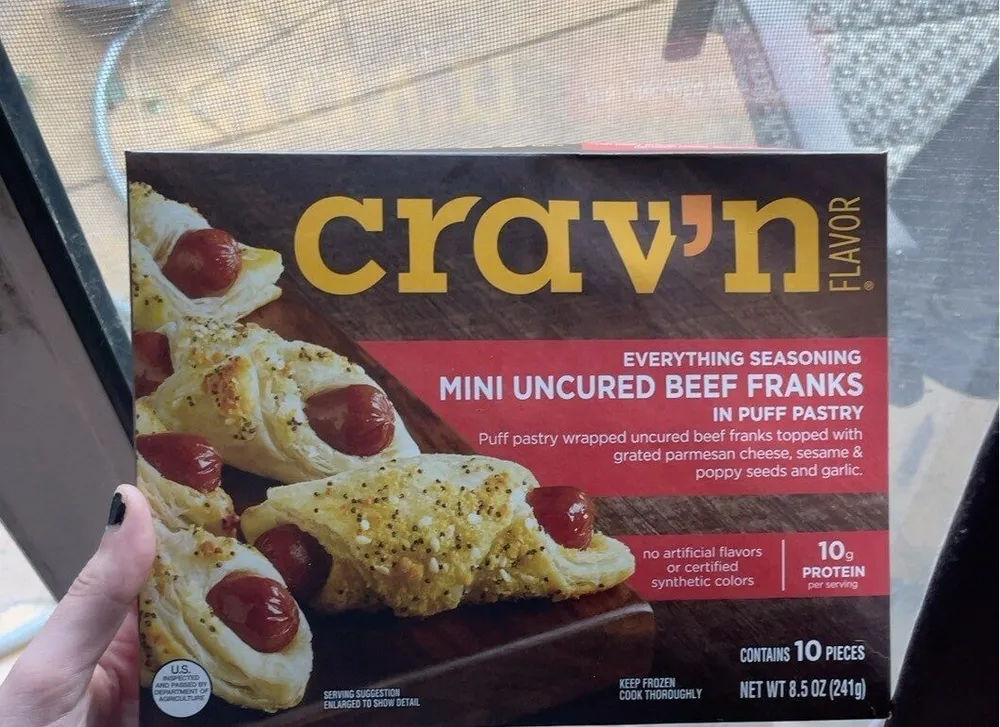 Mini uncuted beef franks