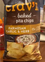 Crav’n baked pita chips