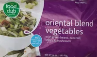 Oriental blend vegetables