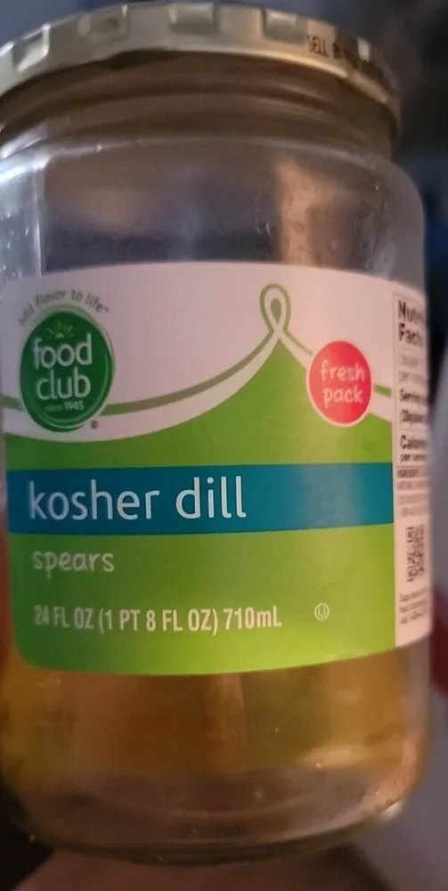 kosher dill spears
