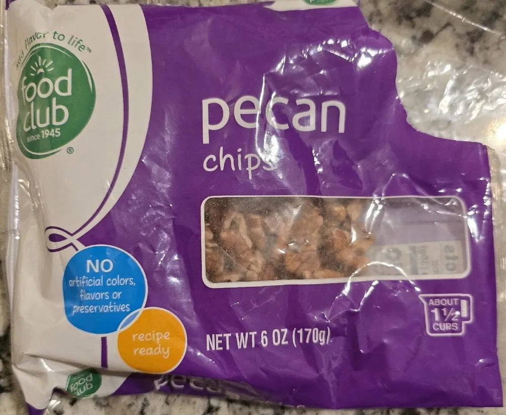 Pecan chips