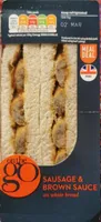 Sausage & brown sauce