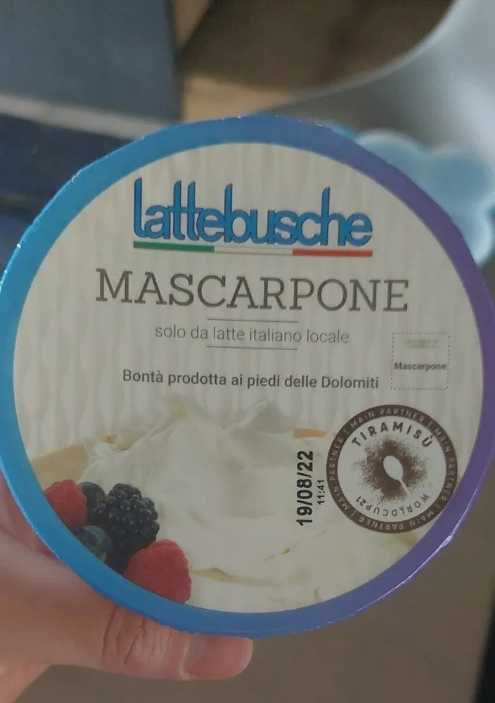 Lattebusche mascarpone