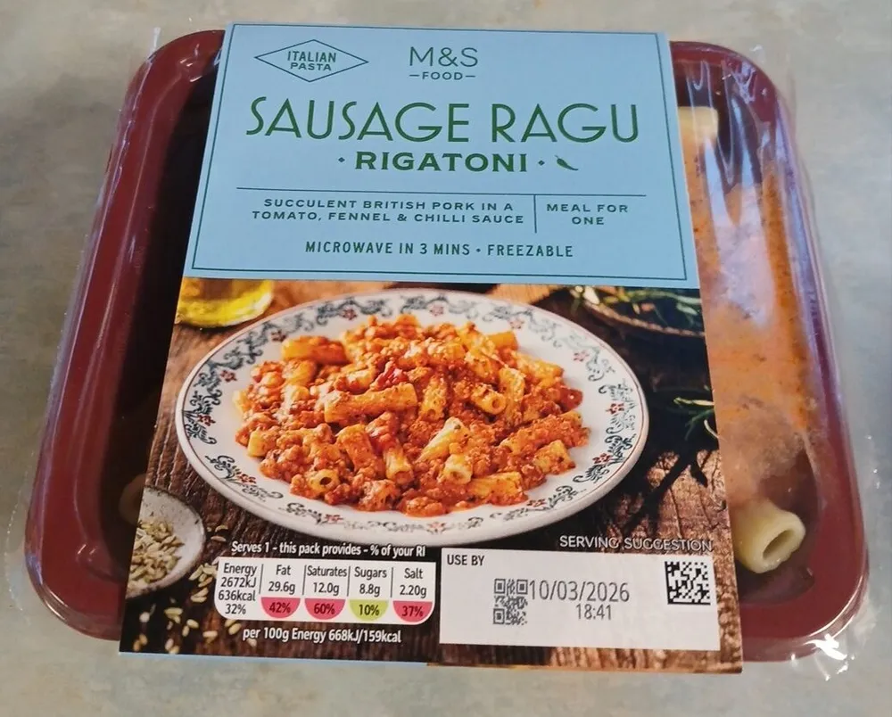 Tuscan sausage penne