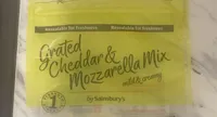 Grated Cheddar & Mozzarella Mix mild & creamy