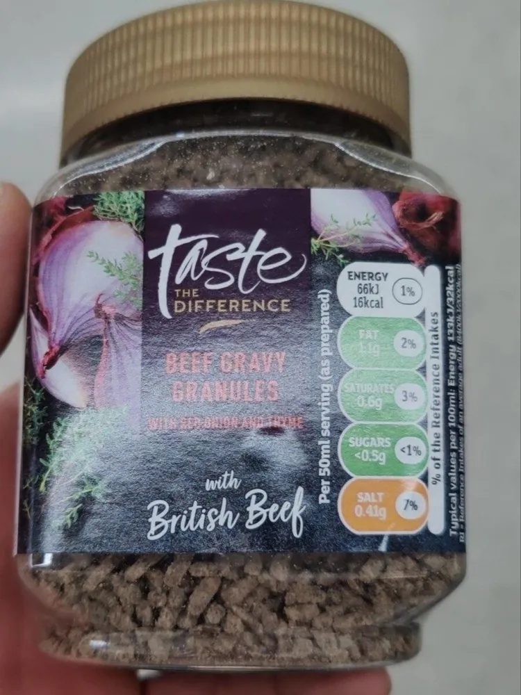 Beef gravy granules