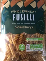 Wholewheat fusilli
