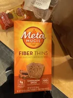 Fiber Thins Cinnamon Spice