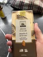 Dark Chocolate With Sea Salt And Almonds (Owl)