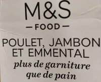 Sandwich Poulet jambon emmental