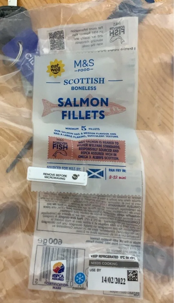 Salmon fillet’s