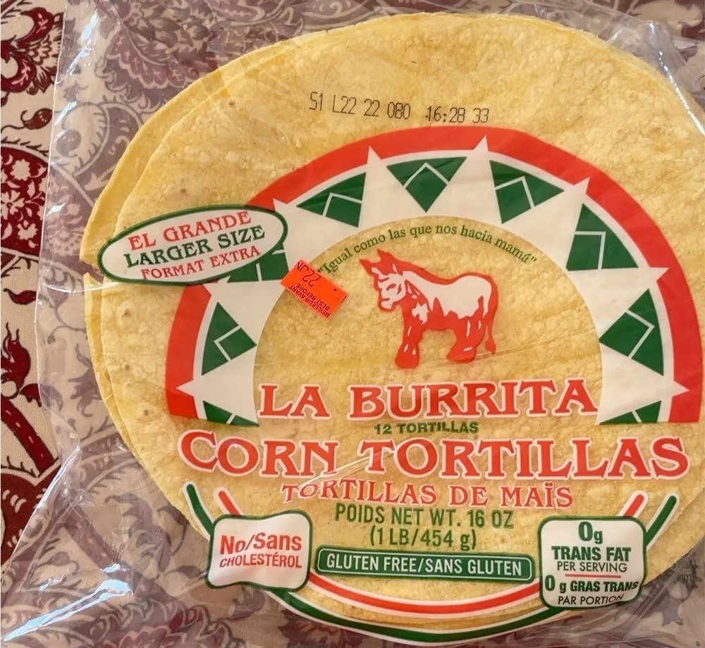 Corn tortillas