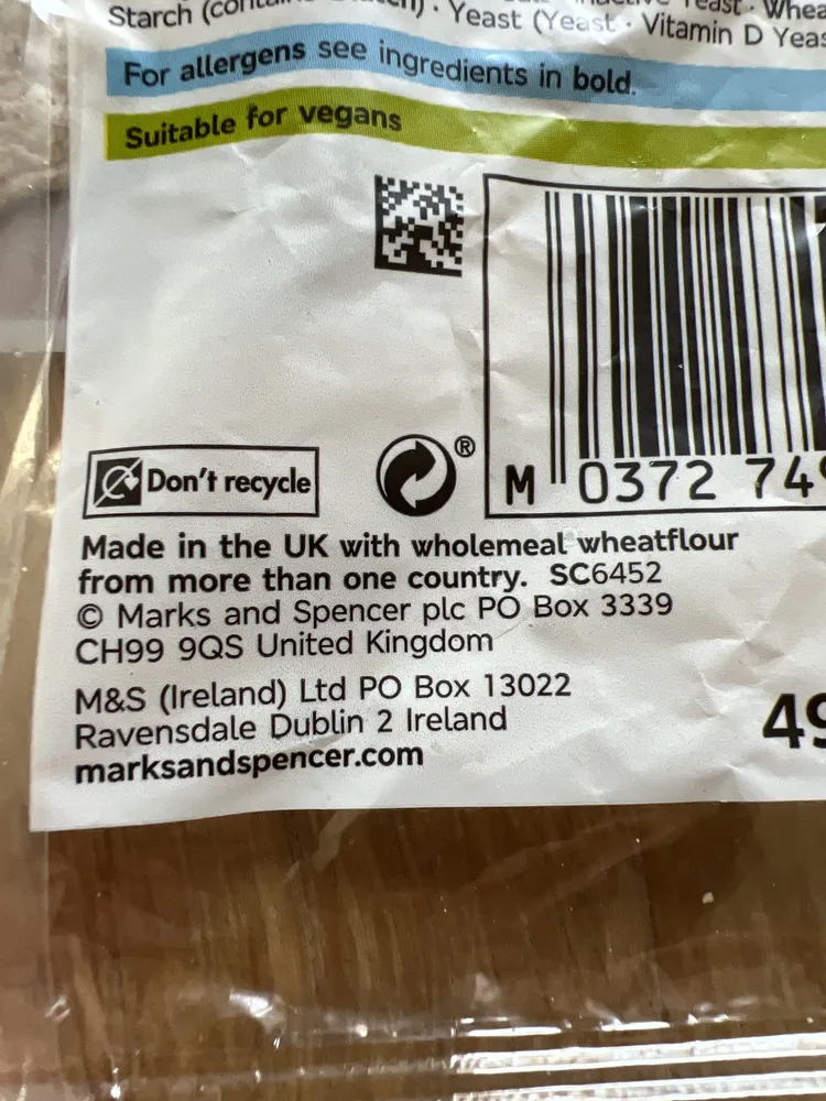 Wholemeal Tortilla Wraps