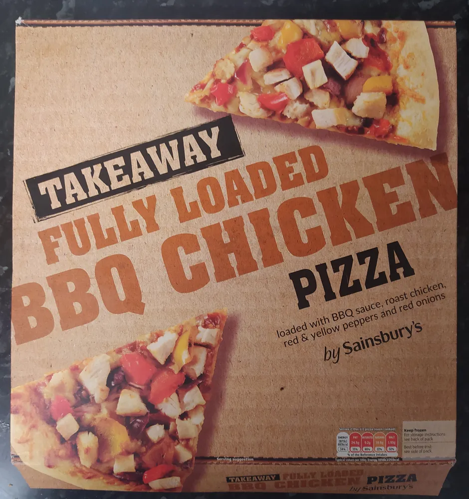 Fully Loaded BBQ Chicken Pizza
