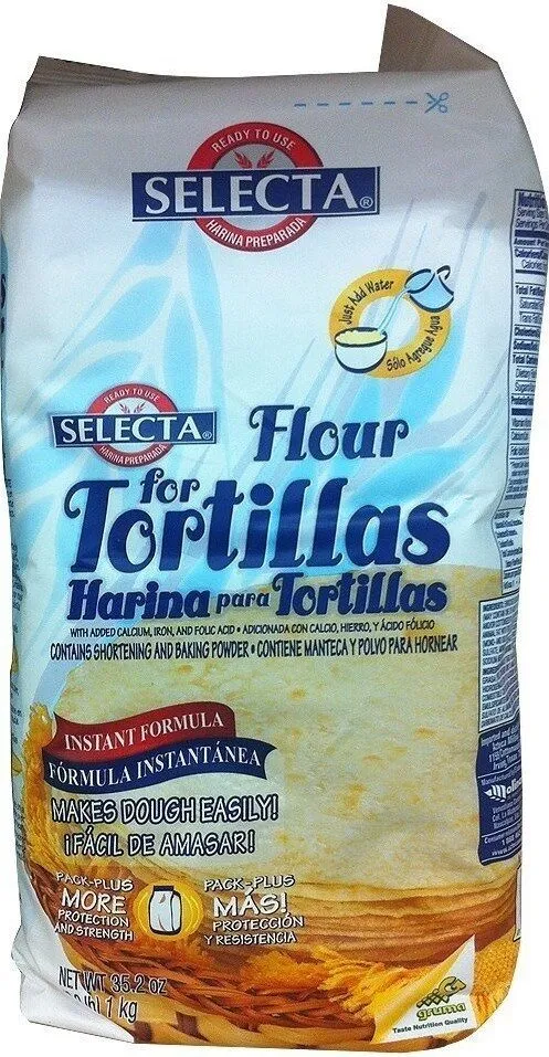 Harina tortilla ready mix